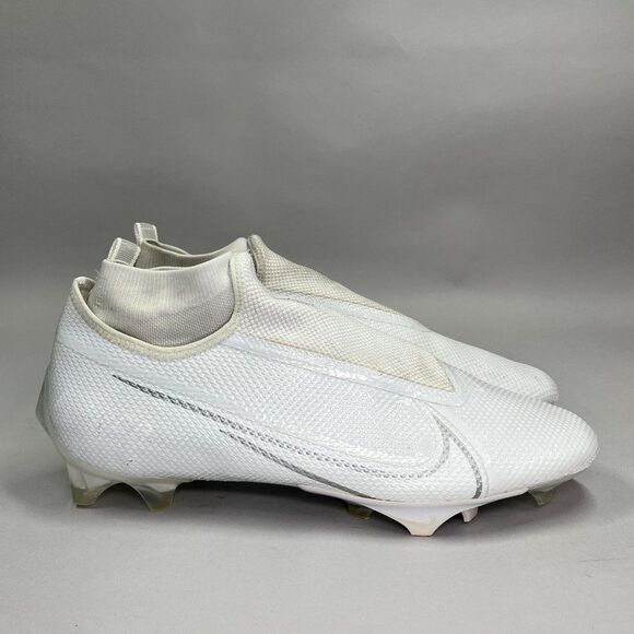 Nike Vapor Edge Pro 360 Football Cleats Men's Size 13 White Athletic Speed Shoes
